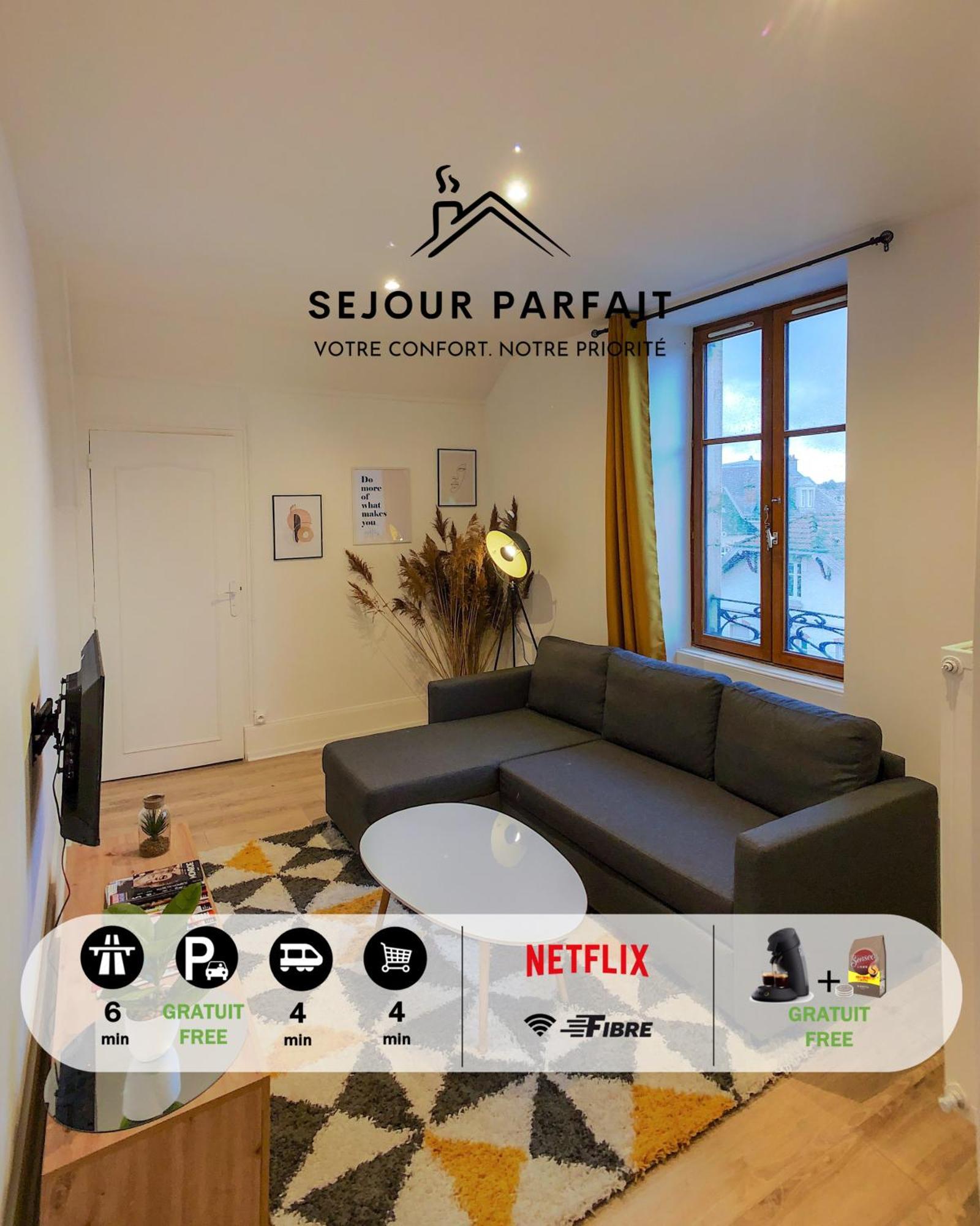Appart'Hotel Le Strasbourg - Renove, Calme Et Netflix Belfort Buitenkant foto
